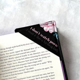Spicy Book Club Fabric Bookmark