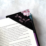 Spicy Book Club Fabric Bookmark