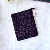 Rose Gold Floral Line Art - e-reader Zippered Sleeve