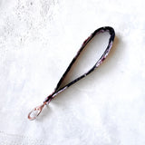 Spicy Book Club  - Fabric Keychain Wristlet