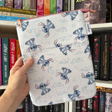 Waves of Stitch  -  Zippered Book Sleeve