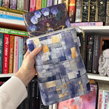 Patchwork - Water Resistant Zippered Book Sleeve