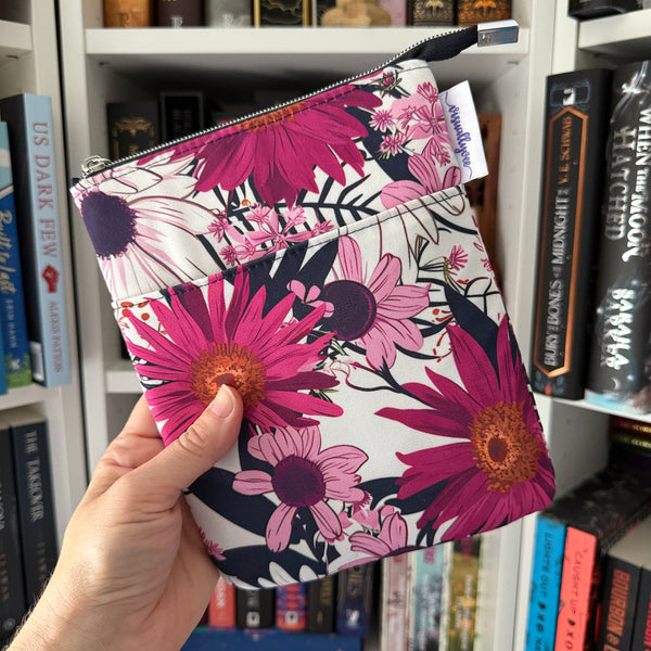 Petals & Prose - Water Resistant - e-reader Zippered Sleeve