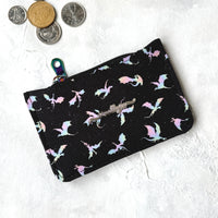 Mini Wallet - Iridescent Dragons