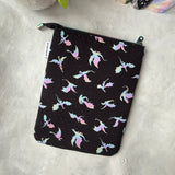 Iridescent Dragons  -  Zippered Book Sleeve