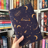 Celestial Books -  Fabric Dust Cover