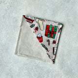 Cozy Christmas Fabric Bookmark