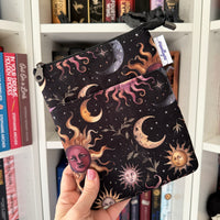 Celestial Suns & Moons e-reader Zippered Sleeve