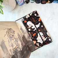 Literary Ghosties -  Fabric Dust Cover