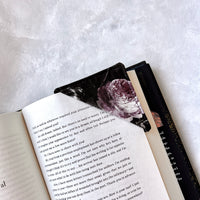 Dark & Moody Floral Fabric Bookmark