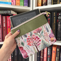 Pastel Forest e-reader Zippered Sleeve