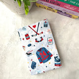 Hockey Romance -  Fabric Dust Cover