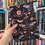 Mystic Moths  -  Zippered Book Sleeve