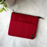 It’s Sweater Weather - Crimson - e-reader Zippered Sleeve
