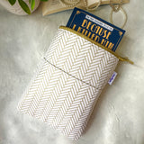 Art Deco Light - Zippered Book Sleeve