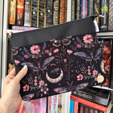 Mystic Moths Tablet/Laptop Zippered Sleeve