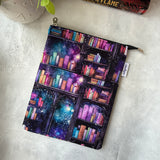 Enchanted Bookshelf -  Zippered Book Sleeve