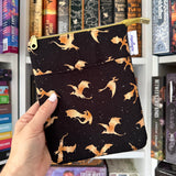 Gold Dragons  - e-reader Zippered Sleeve