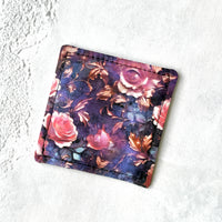 Gilded Roses Fabric Bookmark