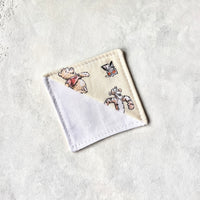 Pooh Fabric Bookmark (Yellow)