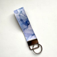 Keychain - Blue Floral