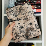 Lord of the Rings Map -  Zippered Book Sleeve