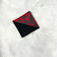 Blood Splatter Fabric Bookmark