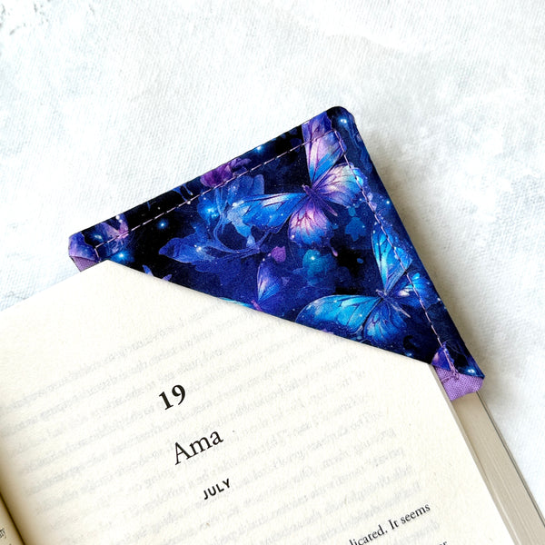 Beautiful Butterfly Fabric Bookmark
