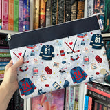Hockey Romance - First Period - Tablet/Laptop Zippered Sleeve