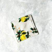 Lemons Fabric Bookmark