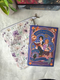 Wildflower Whispers - Water Resistant Zippered Book Sleeve
