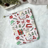 Cozy Christmas - Zippered Book Sleeve