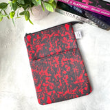 Blood Splatter -  Zippered Book Sleeve