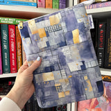 Patchwork - Water Resistant Zippered Book Sleeve