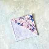 Lilo & Stitch Pink Fabric Bookmark