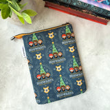 Hogwarts Christmas -  Zippered Book Sleeve