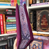 Sweater Weather - Plum - Fabric Dust Cover