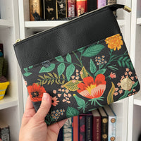 Wildflower Garden at Night e-reader Zippered Sleeve