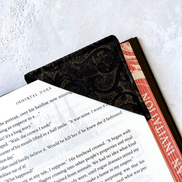 Gold Baroque -  Fabric Bookmark