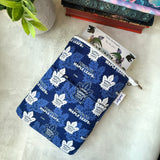 Go Leafs Go -  Zippered Book Sleeve