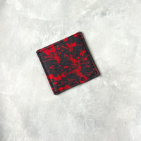 Blood Splatter Fabric Bookmark