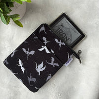 Monochromatic Dragons - e-reader Zippered Sleeve