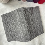 Sweater Weather - Storm - Fabric Dust Cover