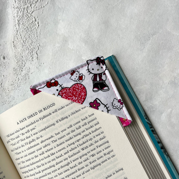 Hello Kitty Fabric Bookmark