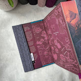 Sweater Weather - Indigo - Fabric Dust Cover