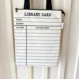 Library Card Tote Bag