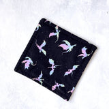Iridescent Dragons Fabric Bookmark