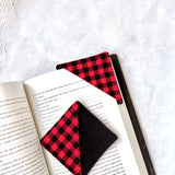Buffalo Plaid Fabric Bookmark