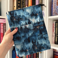 Winter Castle -  Zippered Book Sleeve