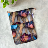 Midnight In Bloom - Zippered Book Sleeve